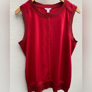 Calvin Klein Men’s Red Sweater Vest size medium